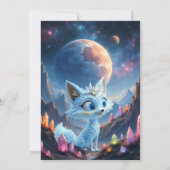 Star Whisper Fox – Keeper of Crystal Light. Kaart (Achterkant)
