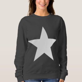 Star (wit) / Sweatshirt voor dames
