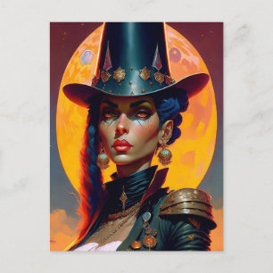 Star Witch Briefkaart