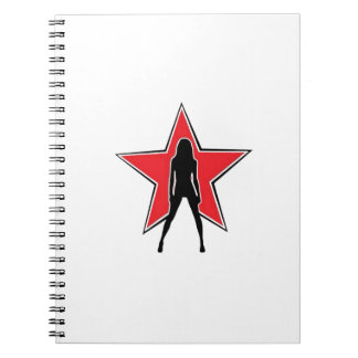 Star Woman Spiral Notitieboek