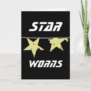 Star Worns Humor Kaart