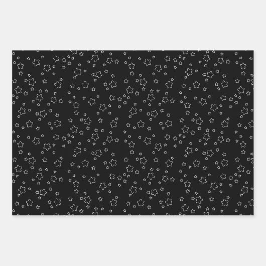 Star Wrapping papieren blad Inpakpapier Vel (Voorkant 3)