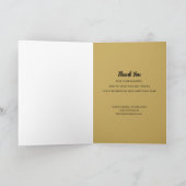 Star Wreath Black Merry Christmas Business Feestdagen Kaart (Binnen)