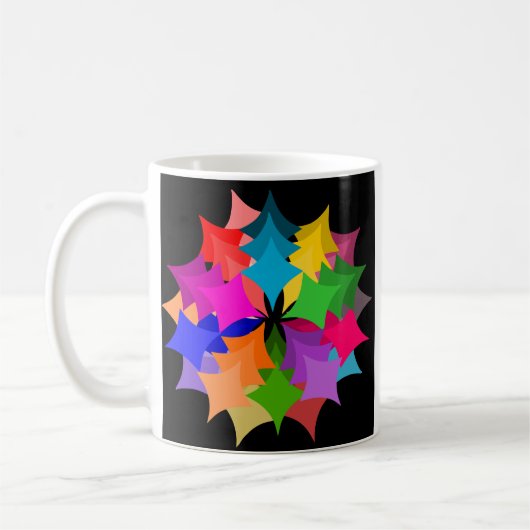 Star Wreath Koffiemok (Links)