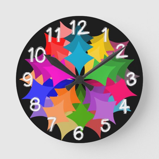 Star Wreath  Ronde Klok (Voorkant)