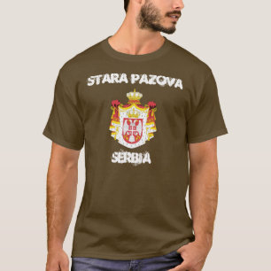 Stara Pazova, Servië met wapenschild T-shirt