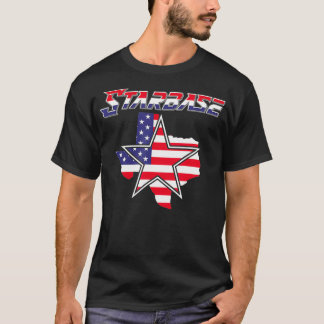 Starbase Teas Boca Chica Patriotic US Flag State M T-shirt