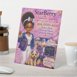 StarBerry Onroerend Goed Agent Piedestalleus Reclamebord Met Voetstuk