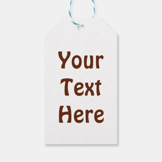 Starbrand Cadeaulabel (Achterkant)