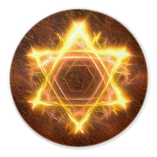 Starbrand Keramische Knop (Voorkant)