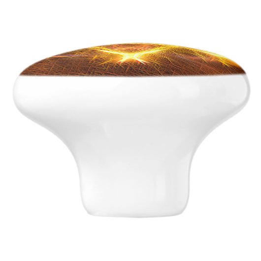 Starbrand Keramische Knop (Zijkant)