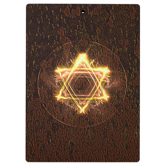 Starbrand Klembord (Achterkant)