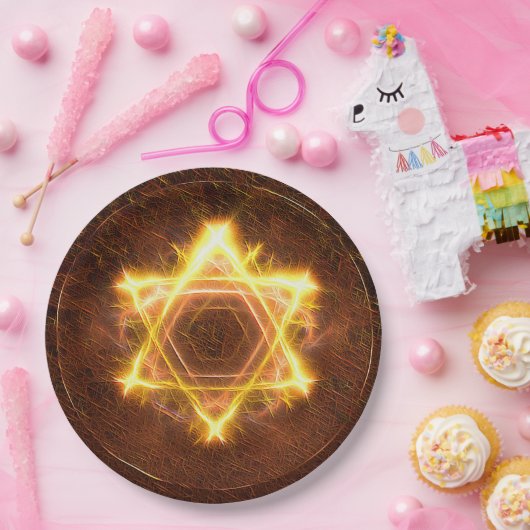 Starbrand Papieren Bordje (Feest)