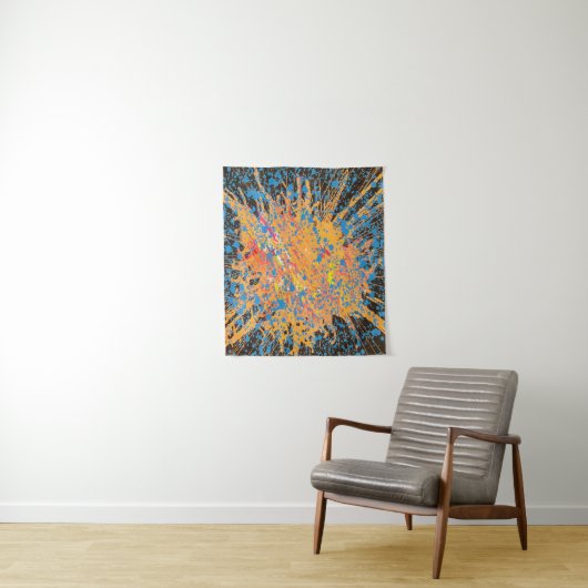 STARBUREN WANDKLEED (In situ)