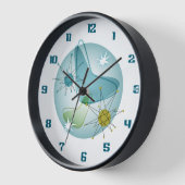 Starburst Atomic Google Wall Clock (Hoek)