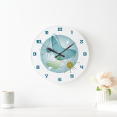 Starburst Atomic Google Wall Clock Grote Klok (Huis)