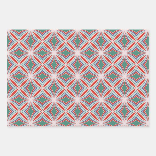 Starburst, bergen, racespoor S vorm Kerstmis Inpakpapier Vel (Voorkant)