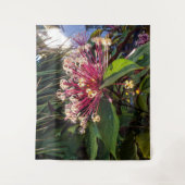 Starburst Clerodendrum Flowers Tapestry Wandkleed (Voorkant)