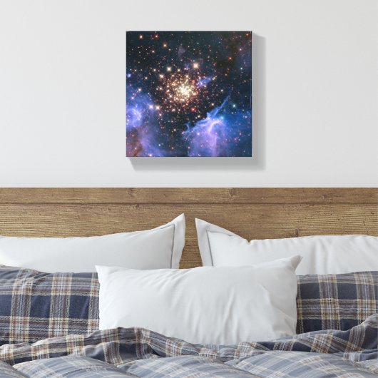 Starburst Cluster Canvas Afdruk (Insitu (Slaapkamer))