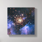 Starburst Cluster Canvas Afdruk (Voorkant)