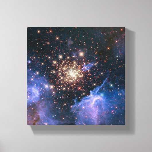 Starburst Cluster Canvas Afdruk (Voorkant)