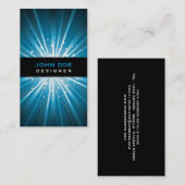 Starburst Design Visitekaartje (Voorkant / Achterkant)