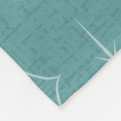 Starburst Diamond Cats on Blue Fleece Deken (Hoek)