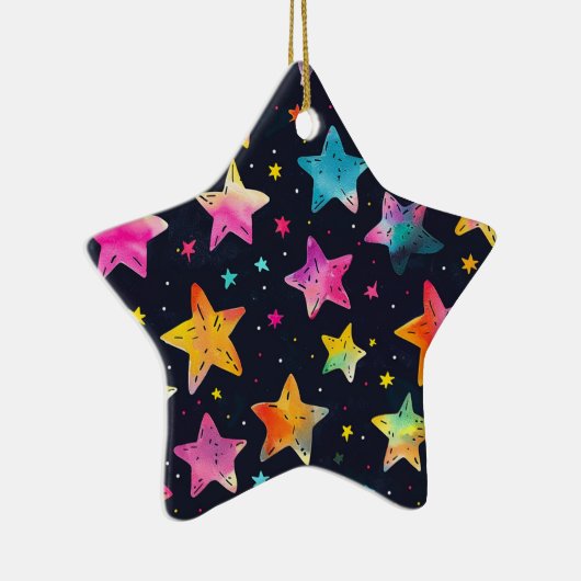Starburst Dreams Keramisch Ornament (Rechts)