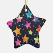 Starburst Dreams Keramisch Ornament (Links)