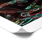 Starburst Drum Rocker Poster (Hoek)