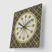 Starburst en Lines uit de middeleeuwse aarde Vierkante Klok (Hoek)