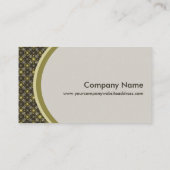 Starburst en Lines uit de middeleeuwse aarde Visitekaartje (Achterkant)