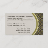 Starburst en Lines uit de middeleeuwse aarde Visitekaartje (Voorkant)