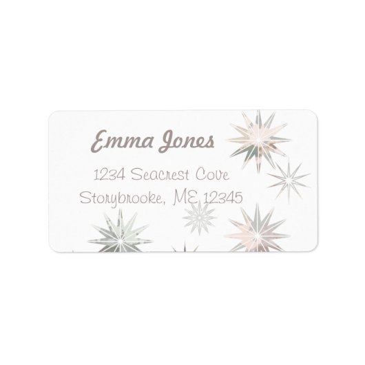 Starburst Etiket (Voorkant)