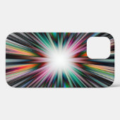 Starburst explosie patroon Hoesje-Mate iPhone case (Achterkant (horizontaal))