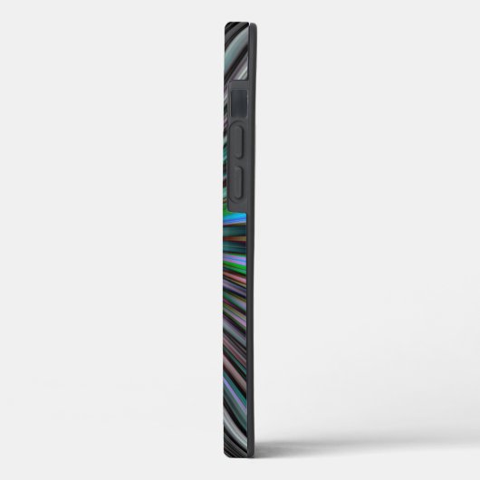 Starburst explosie patroon Hoesje-Mate iPhone case (Achterkant / Links)