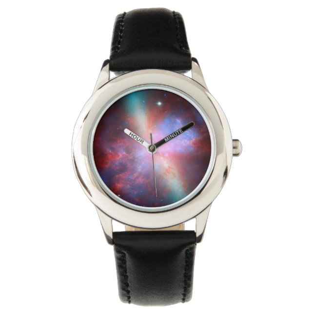 Starburst Galaxy M82 Horloge (Voorkant)