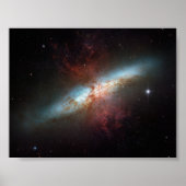 Starburst Galaxy Poster (Voorkant)