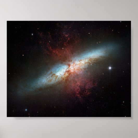 Starburst Galaxy Poster (Voorkant)