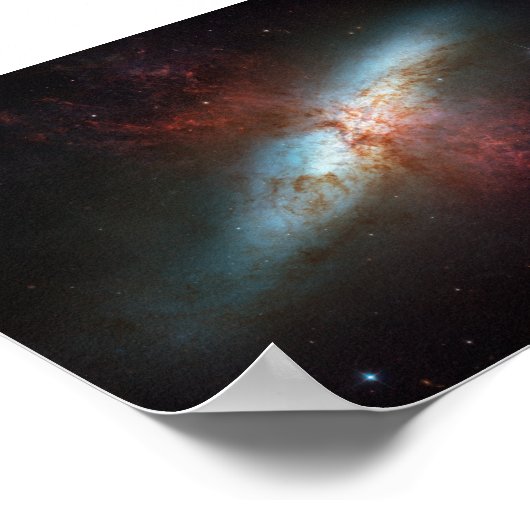 Starburst Galaxy Poster (Hoek)