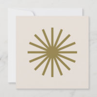 Starburst Goud & Linnen Wit