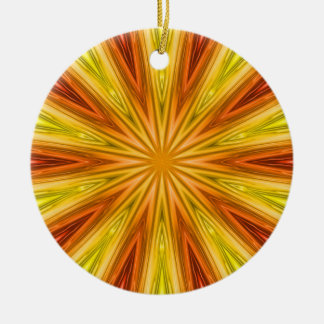 Starburst kaleidoscoop ornament