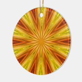 Starburst kaleidoscoop ornament (Links)