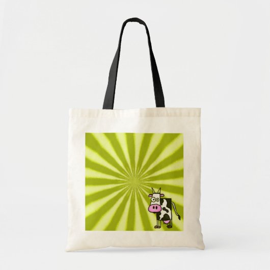 Starburst-Koe Canvas tas (Voorkant)