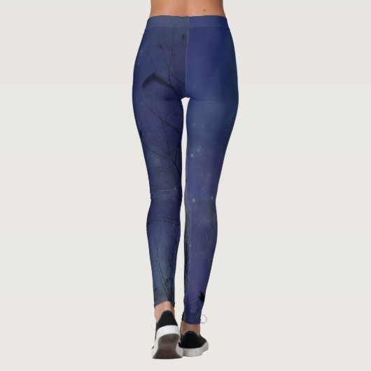 Starburst-kraaien Leggings (Achterkant)