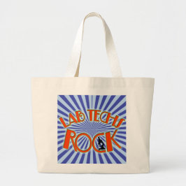 STARBURST LAB TECHS ROCK (LABORATORIUMWETENSCHAPPE GROTE TOTE BAG
