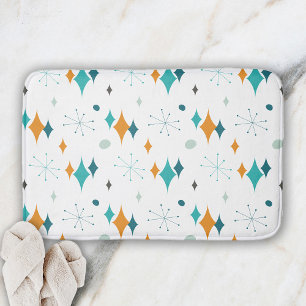 Starburst Mid Century Modern patroon Badmat
