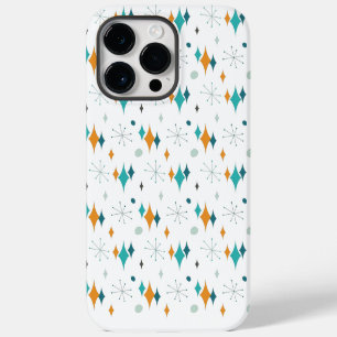 Starburst Mid Century Modern Patroon Case-Mate iPhone 14 Pro Max Hoesje