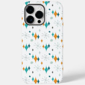 Starburst modern patroon uit midden eeuw Case-Mate iPhone case (Achterkant)