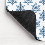  Starburst Mousepad, blauw Muismat (Hoek)